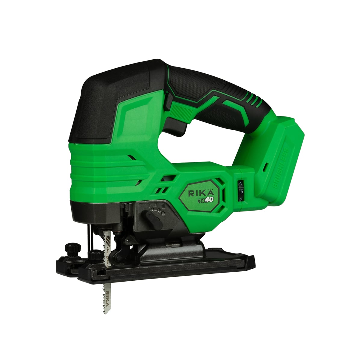 Rikä RK40 40V Cordless Jigsaw | Brushless Motor | Body Only